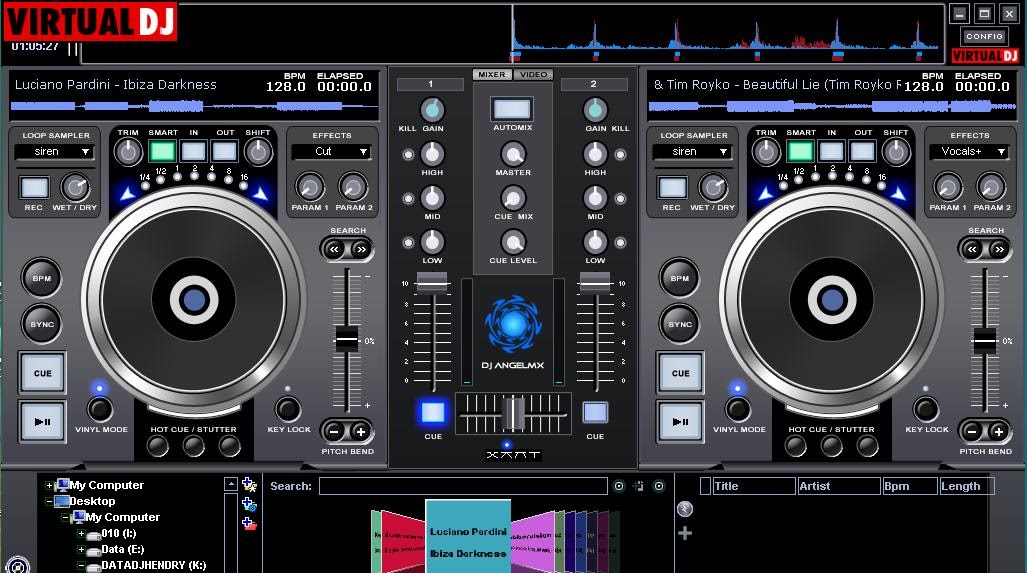 Download pioneer cdj 2000 skin with djm800 mixer for virtual dj
